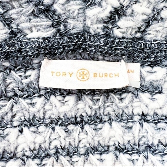 Tory Burch Pierce Alpaca and Wool Blend Sweater Cardigan Coatigan - Picture 9 of 9